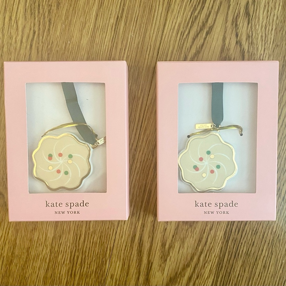 Kate Spade Sugar Cookie Christmas Ornaments